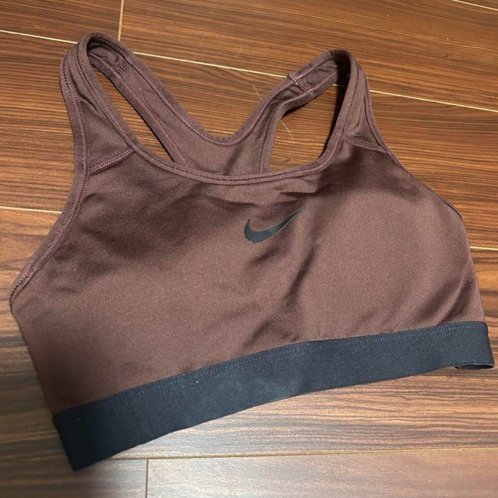 Brown Yoga Bra Top   XS